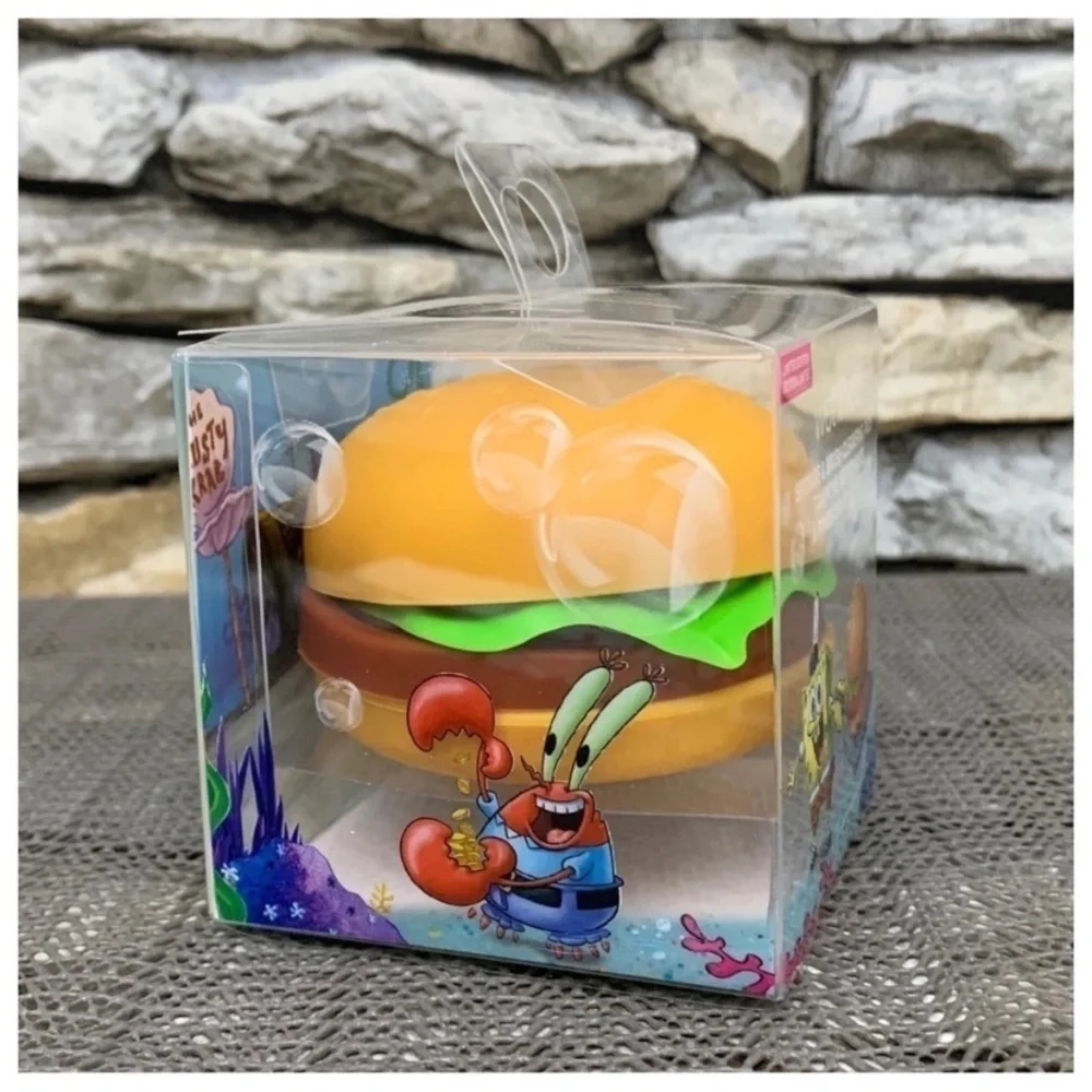 Spongebob x Wet Wild Nautical Nonsense Krabby Patty Sponge Brush Cleansing Pad